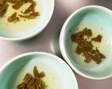 レンジ梅干しカレー豚こまのせドーム蒸し作り方8写真