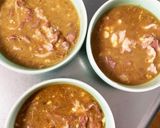 レンジ梅干しカレー豚こまのせドーム蒸し作り方11写真