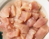 レンジ梅干しカレーチーズタッカルビ風作り方1写真