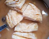 シャクシャク山いも食感が美味しいお味噌汁作り方5写真