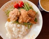 唐揚げのつけだれで作る簡単スープ作り方4写真