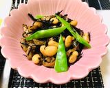めんつゆで簡単ひじき煮・大豆入り作り方6写真
