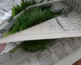 簡単 青しそ 大葉の保存方法作り方2写真