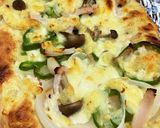 中力粉使用♡魚焼きグリルで時短ピザ作り方13写真
