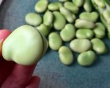 ＊そら豆の塩ゆで＊作り方1写真