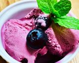 糖質OFブルーベリーヨーグルトジェラート作り方5写真