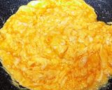 鸡蛋拌面＊卵と野菜の混ぜ麺作り方3写真