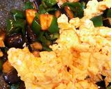 鸡蛋拌面＊卵と野菜の混ぜ麺作り方5写真
