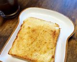 マヨネーズだけトースト作り方5写真