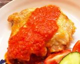 鶏もも肉の時短ステーキ★トマトソースで作り方10写真