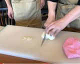 春の彩りコオロギパスタ作り方1写真