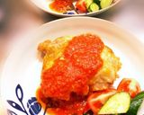 鶏もも肉の時短ステーキ★トマトソースで作り方11写真