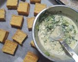 簡単楽チン! 厚揚げの味噌マヨネーズ焼き作り方1写真