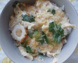 狸のたまご丼♪作り方1写真