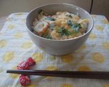 狸のたまご丼♪作り方3写真