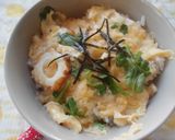 狸のたまご丼♪作り方4写真