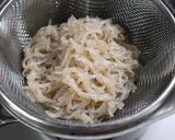 美味♪夕弁当♪豚肉・淡竹・糸コンの炒め煮作り方1写真