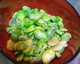 空豆ポタージュ*生クリーム不使用作り方1写真