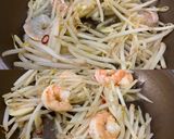 かさ増し＊海老もやしのガーリックソテー＊作り方5写真