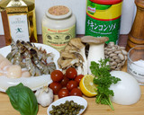 エビと帆立とイカのキノコマリネ作り方1写真
