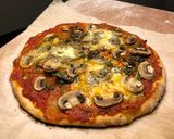 ピザ!マルゲリータ風Pizza!作り方20写真