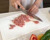 彩りチンジャオロース作り方1写真