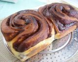 型で焼くチョコシート応用パン作り方7写真