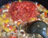 ゴロゴロ野菜と鶏肉の食べるトマトスープ作り方6写真