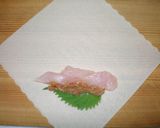 ☆簡単☆鶏肉と梅しそ春巻き作り方2写真