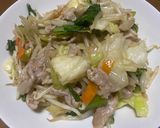 俺流！不思議とシャキシャキ肉野菜炒め作り方12写真