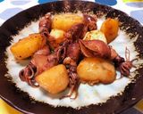 ほたるいかと新じゃがのバター醤油炒め作り方7写真