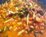 完熟トマトでミネストローネ♪作り方3写真