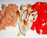 ささみとちくわのカレーマヨ炒め作り方1写真