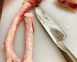 豚のど軟骨とニラのチリニンニク炒め作り方1写真