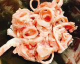 豚のど軟骨とニラのチリニンニク炒め作り方2写真
