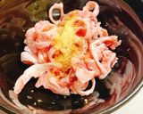 豚のど軟骨とニラのチリニンニク炒め作り方3写真