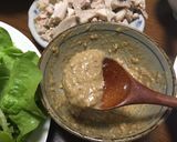 和風胡麻ダレ×ベトナム風生春巻き作り方1写真