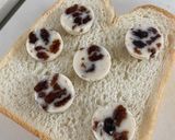 レーズンバターでなんちゃってレーズンパン作り方2写真