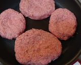 ハンバーグ（卵なし）作り方4写真