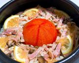 丸ごとトマトのイタリアン風土鍋ご飯作り方10写真