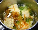 簡単！おからパウダーエッグのお味噌汁作り方3写真