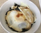 【ズボラ飯】バター目玉焼き丼♪作り方5写真