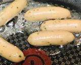 ソーセージ＆ジェノベーゼパスタ作り方1写真