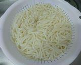 暑い日のランチに♪冷やしたぬきうどん作り方4写真