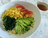 暑い日のランチに♪冷やしたぬきうどん作り方5写真