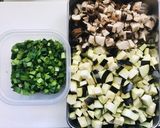 ご飯乗せ！野菜たっぷりスタミナ肉味噌作り方1写真