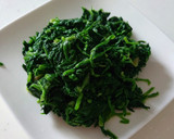 ほうれん草・舞茸・あげの酢味噌和え作り方1写真
