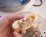 ボリューミー 薄揚げメンチカツ作り方4写真