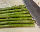 もう一品♩アスパラと油揚げの塩昆布炒め作り方2写真
