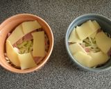 卵とチーズのココット♪作り方3写真